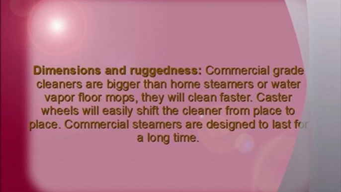 Industrial Floor Steamers For Carpets And Rugs