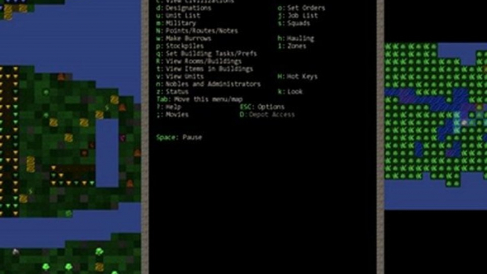 Tutorial Dwarf Fortress Capítulo II: Haciéndonos un hueco para vivir.