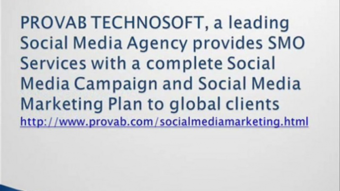 Social Media Agency, SMO Services, Social Media Campaign, Social Media Marketing Plan