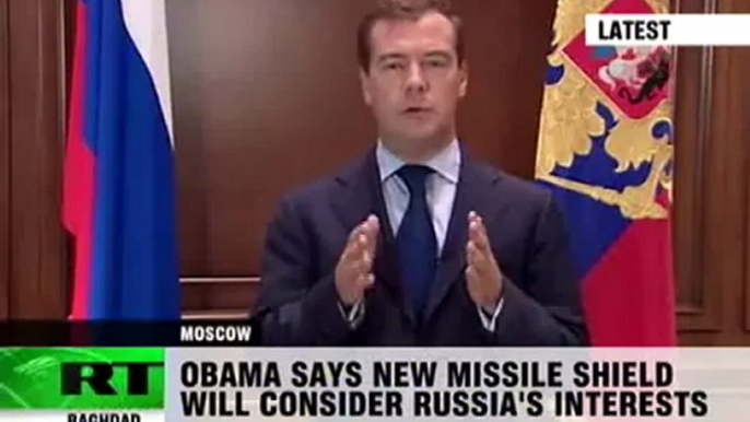 Medvedev reacts to Obama's new shield approach