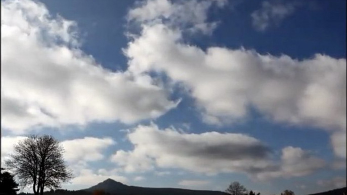 Time-Lapse devant le Pic du Lizieux le 15 novembre 2012