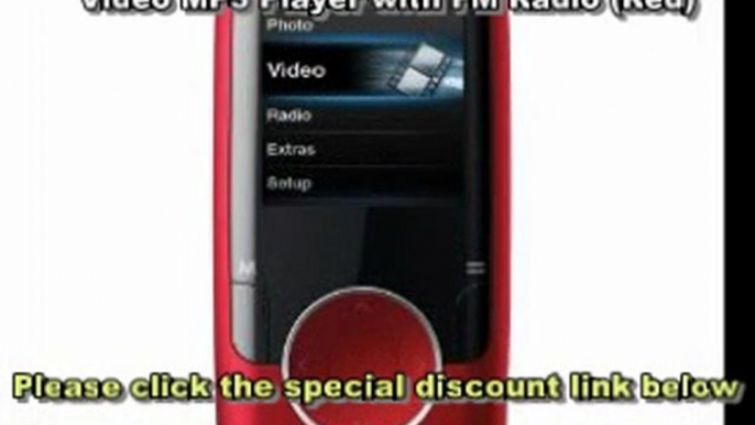 Best Coby MP620-4GRED 4 GB Video MP3 Player with FM Radio (Red)