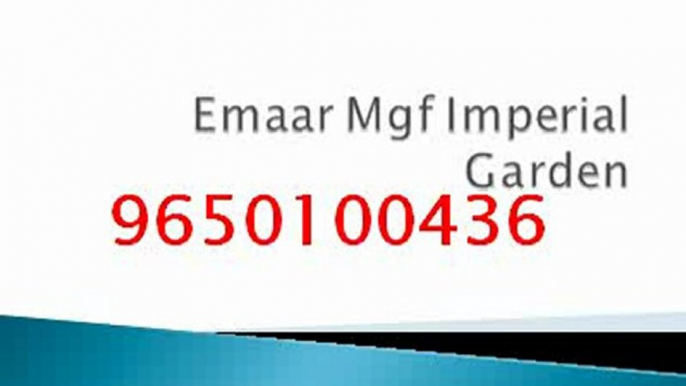 Emaar Mgf 'Imperial Gardens' 9650100436 Sector 102 Gurgaon