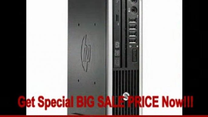 HP Compaq 8200 Elite Ultra-Slim Desktop PC (ENERGY STAR) / i3-2100 / 4GB / 500GB 7200RPM / Windows 7 home 64-bit/ Wifi / three year warranty