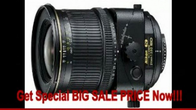 Nikon 24mm f/3.5D ED PC-E Nikkor Ultra-Wide Angle Lens for Nikon DSLR Cameras