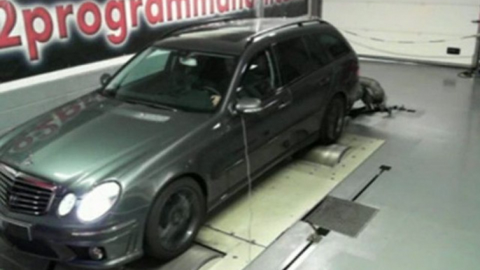 ::: o2programmation ::: Mercedes E63 AMG W211 514ch reprogrammation moteur 475@521ch + Speed Limit off 320kmh