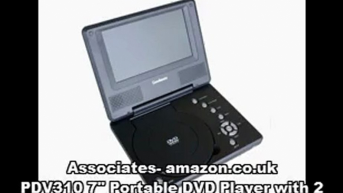 PDV310 7 Inch Portable DVD Player - Best Portable DVD Player 2012