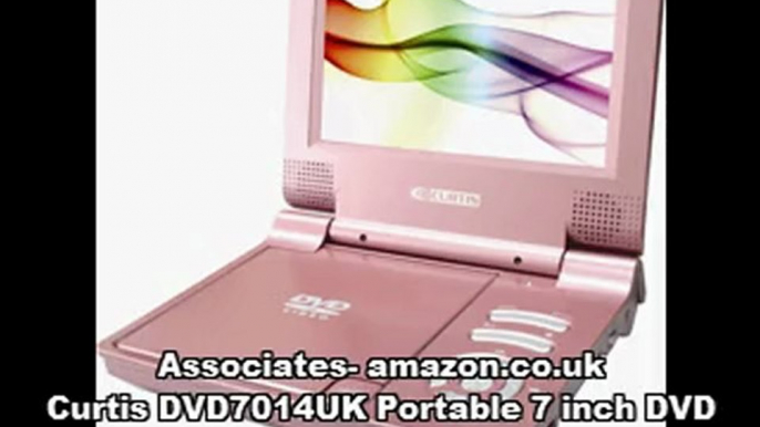 Curtis DVD7014UK Portable 7 inch DVD Player - Best Portable DVD Player 2012