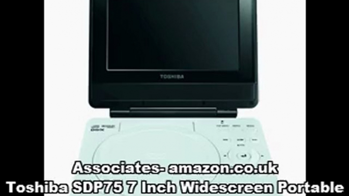 Toshiba SDP75 7 Inch Widescreen Portable DVD Player - Best Portable DVD Player 2012