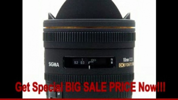 Sigma 10mm f/2.8 EX DC HSM Fisheye Lens for Sony Alpha Digipha Digital SLR Cameras