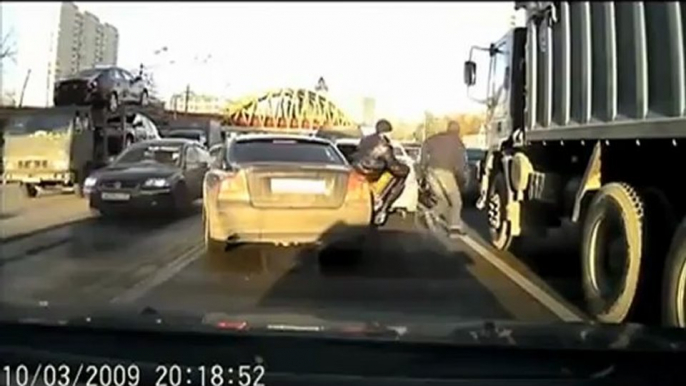 Accident: Compilation d'accident dash cam