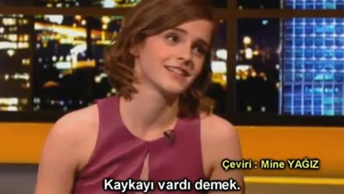 Emma Watson- Jonathan Ross Show (2012) Tom Felton Hakkında Konuşuyor - Altyazılı