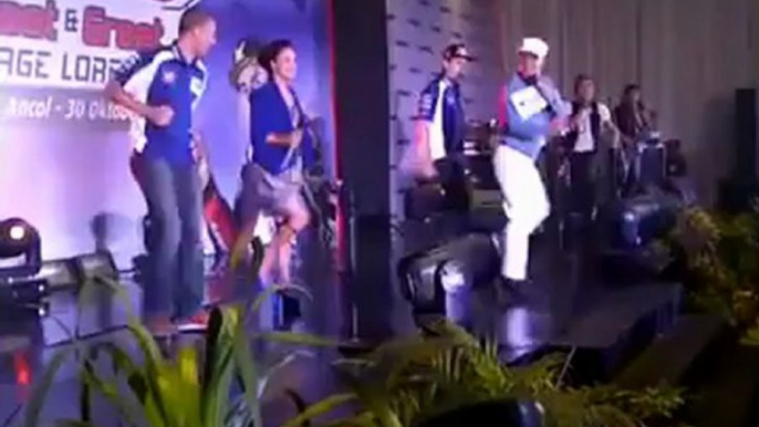 Jorge Lorenzo da "Gangnam dedi