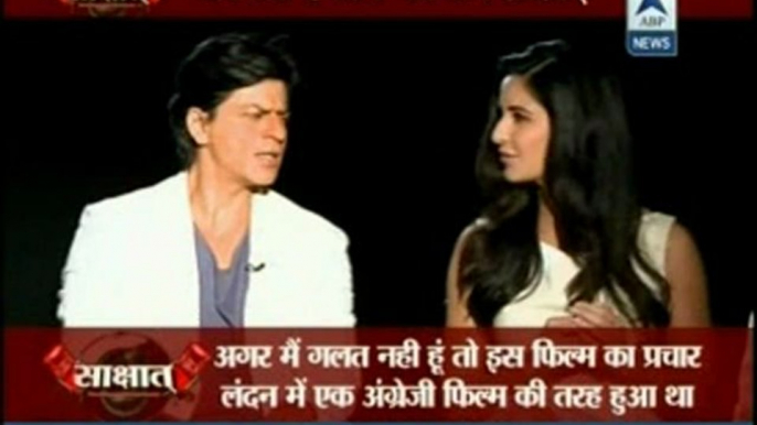 Jab Tak Hai Jaan 2012 Interview with SRK, Katrina Kaif and Anuska Sharma 4th Nov 2012