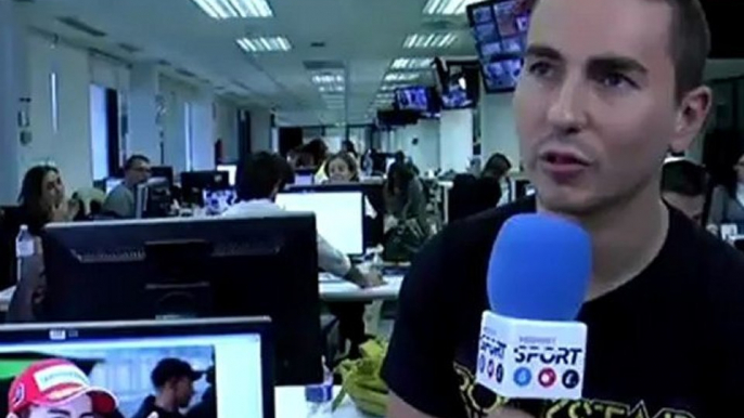 Especial Jorge Lorenzo en Mediaset