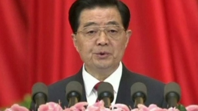 Chinese president opens party congress ahead of leadership change.