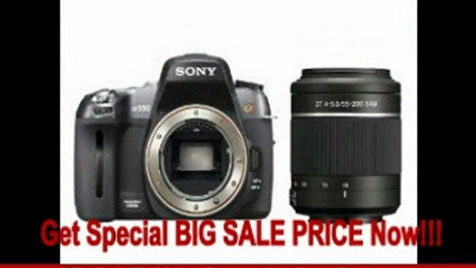 SPECIAL DISCOUNT Sony >Sony DSLR-A550 14.2 MP Digital SLR Camera with 55-200mm f/4-5.6 DT AF Zoom LensSony DSLR-A550 14.2 MP Digital SLR Camera with 55-200mm f/4-5.6 DT AF Zoom Lens