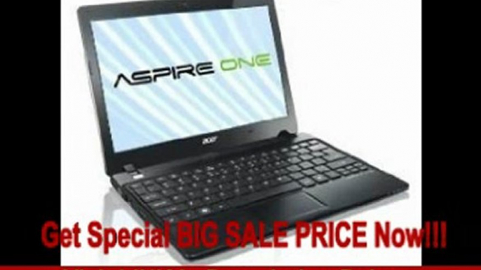 [BEST PRICE] Acer Aspire One AO725-0802 11.6 Netbook (2GB RAM, 320GB Hard Drive, Windows 7 HP 64 bits) Volcano Black