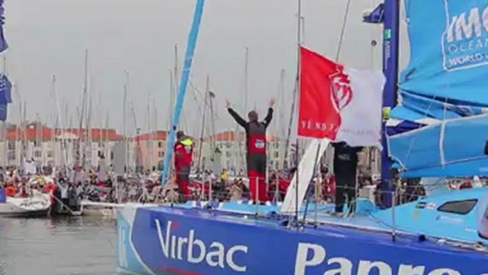 Départ du Vendée Globe 2012 - Jean-Pierre Dick, Virbac-Paprec 3