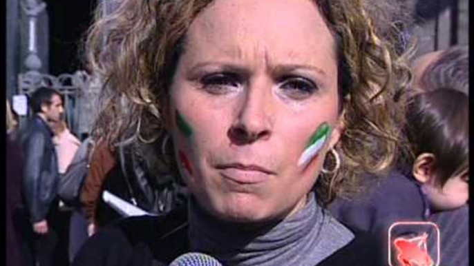 Napoli - La protesta delle mamme (10.11.12)