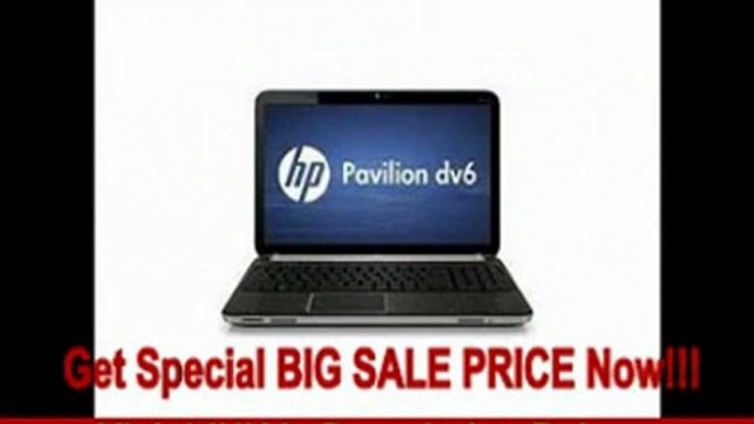 [BEST PRICE] HP Pavilion dv6t QE Laptop - Windows 7 Home Premium, Intel Core i7-2630QM 2.0 GHz, 6GB DDR3 Ram, 750GB HDD, 1GB Radeon HD 6490M GDDR5 Graphics, Blu-ray player, 15.6 HD Screen, WiDi