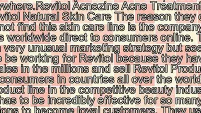 Where to Buy Products Revitol Skin Care