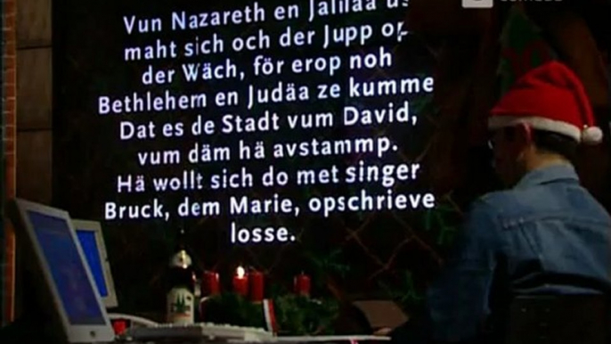 Die Harald Schmidt Show - 1176 - 2002-12-05 - Robert Stadlober, Weihnachten op Kölsch