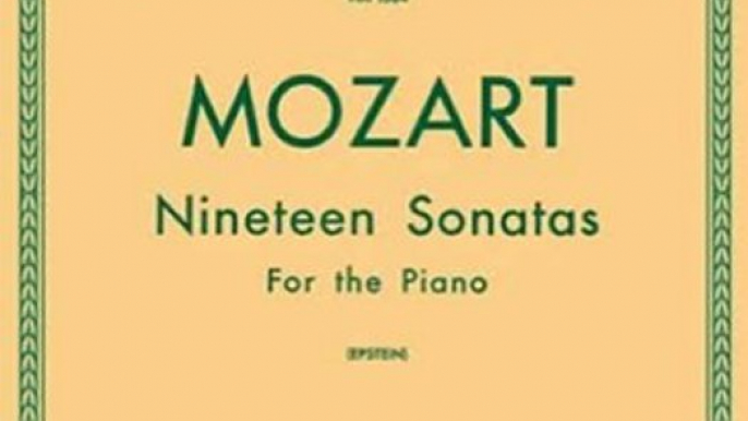 Fun Book Review: Mozart 19 Sonatas - Complete: Piano Solo (Schirmer's Library of Musical Classics, Vol. 1304) by Richard Epstein, Wolfgang Amadeus Mozart