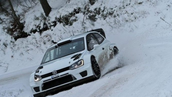 rally monté carlo 2013 essais ogier-ingrassia volkswagen polo WRC 3-12-2012