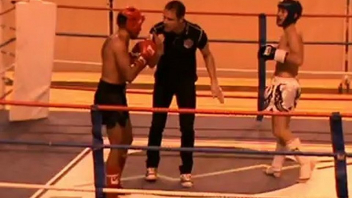 jeremy finale kick boxing champion rhone alpes 2012 fight club septème & oytier