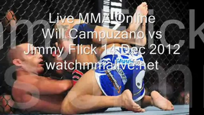 MMA Fight Will Campuzano vs Jimmy Flick Live Online