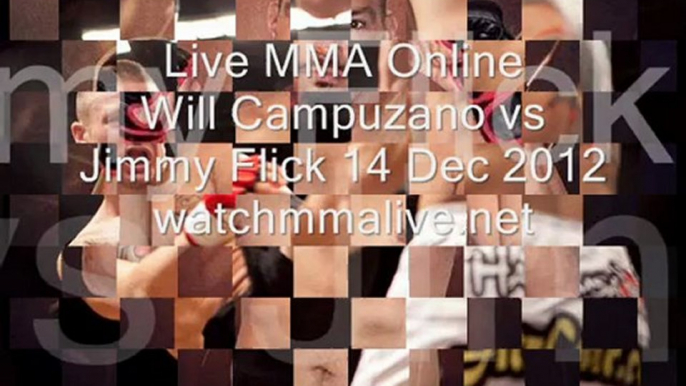 Will Campuzano vs Jimmy Flick MMA Flyweight