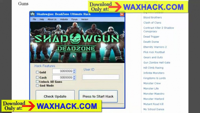 ShadowGun Deadzone Cheats for unlimited Gold and Cash - iPad Best Version ShadowGun Cheat Cash