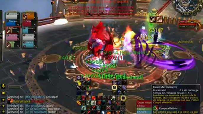 wow raid 90 caveau Mogu'shan 10 normal Gara'jal le Lieur d'esprit (3 iem boss) guilde les rastas  la video est en vue du tank