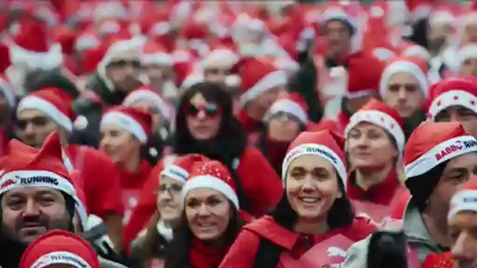 Italie: 5km de course déguisés en père Noël