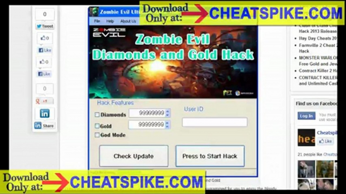 Zombie Evil Hacks God Mode iPhone V1.02 Zombie Evil Cheat Gold