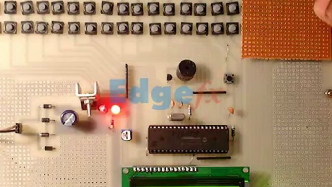 Pre Stampede Monitoring and Alarm System Using PIC | PIC Microcontroller Projects