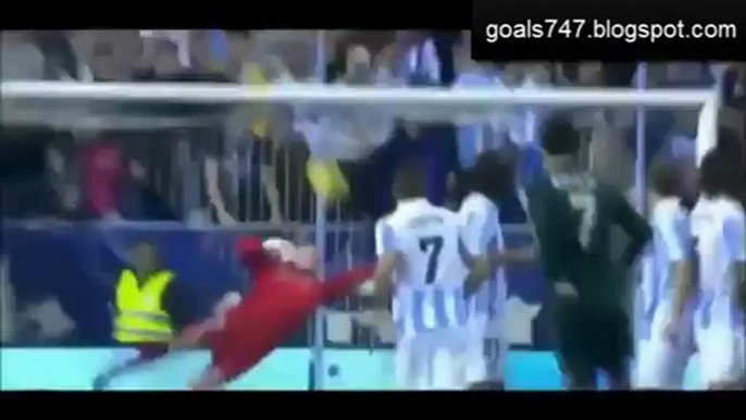 Prowerfull Free Kick From Cristiano Ronaldo Saved By Willy Caballero 22/12/2012