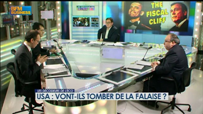 USA : vont-ils tomber de la falaise? - 27 décembre - BFM : Les décodeurs de l'éco 2/5