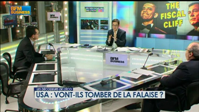 USA : vont-ils tomber de la falaise? - 27 décembre - BFM : Les décodeurs de l'éco 4/5