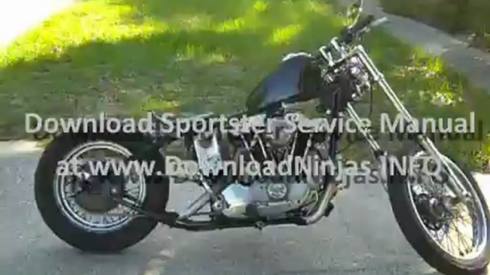 1973 IRONHEAD HARLEY SPORTSTER CHOPPER BOBBER CUSTOM RUNNING_(new)