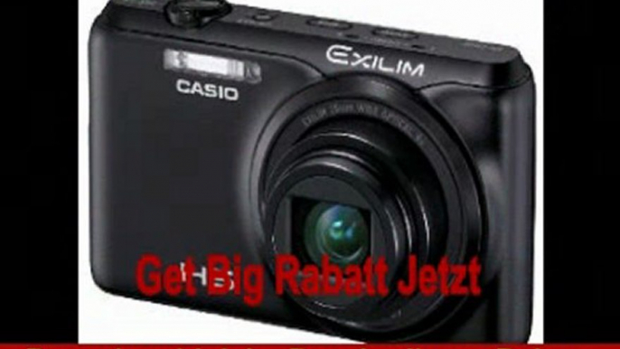 Casio Exilim EX-ZR20 Digitalkamera (16 Megapixel, 8-fach opt, Zoom, 7,6 cm (3 Zoll) Display, bildstabilisiert) schwarz