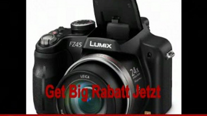 Panasonic Lumix DMC-FZ45EG-K Digitalkamera (14 Megapixel, 24-fach opt. Zoom, 7,5 cm (3 Zoll) Display, Bildstabilisator) schwarz