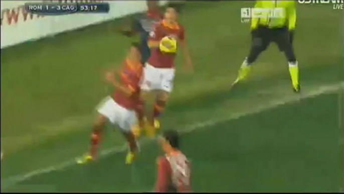 Gol de Sau vs Roma