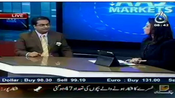 AAJ MARKETS Ali Nasir with Alina Shigri