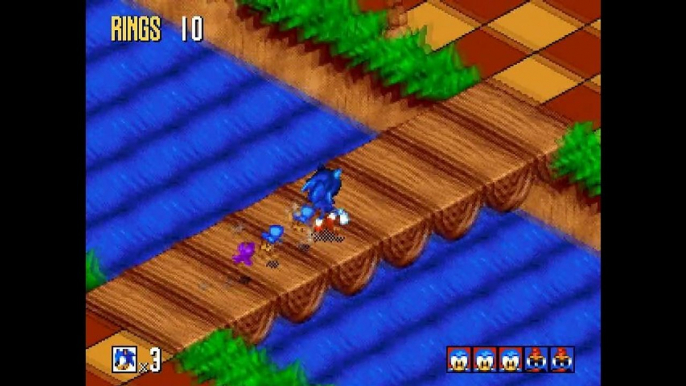 Test de Sonic 3D : Flickies' Island (Megadrive, 1996)