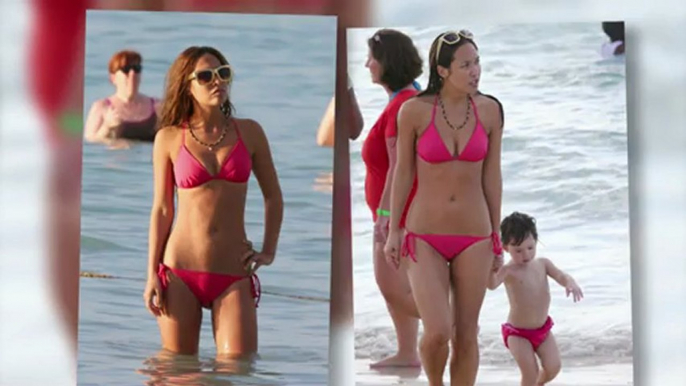 Myleene Klass Shows Off Her Incredible Bikini Body In Jamaica