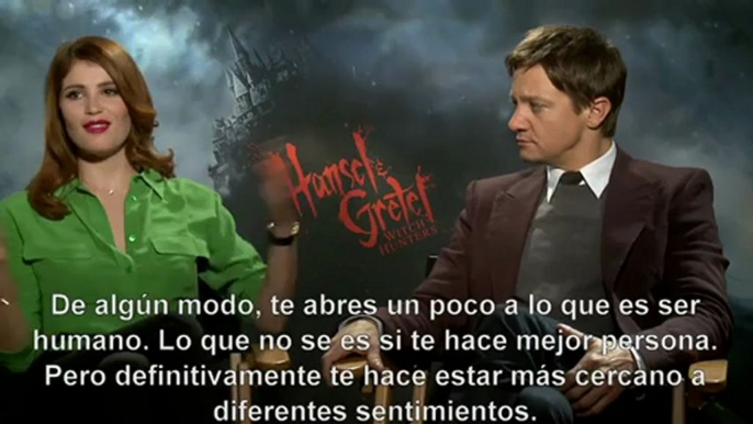 Entrevista con Jeremy Renner y Gemma Arterton, protagonistas de la película "Hansel y Gretel: cazadores de brujas"