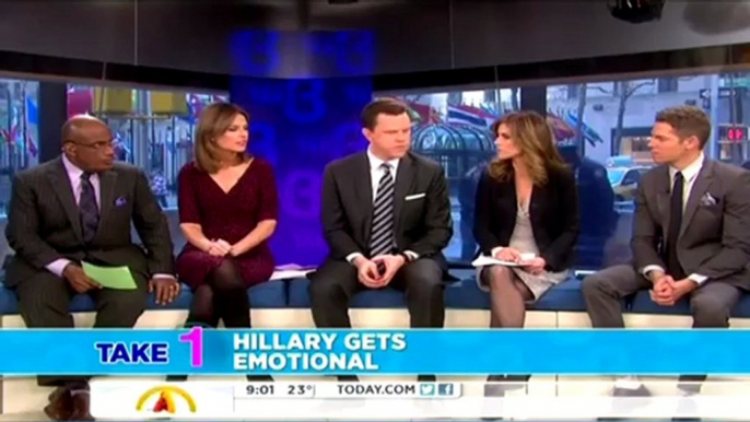 Today Show” Fawns Over Hillary Showing “True Emotion” Over Benghazi, Not So Concerned Over Her Lying To Parents Of Dead.