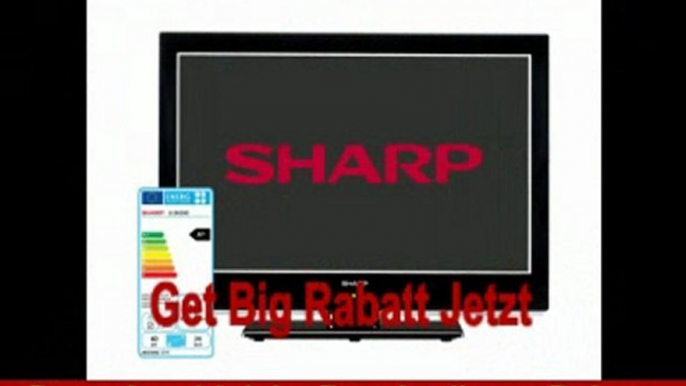 Sharp LC22LE240E 55 cm (22 Zoll) LED-Backlight-Fernseher, Energieeffizienzklasse A (Full-HD, 50Hz, DVB-T/C) schwarz